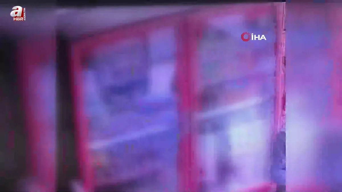 Diyarbakır’da içecek hırsızlığı kamerada