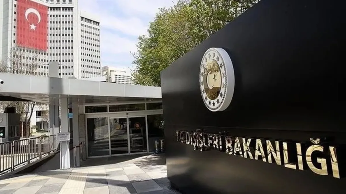 Dışişleri'nden Suriye açıklaması: Geçiş hükümetini memnuniyetle karşılıyoruz