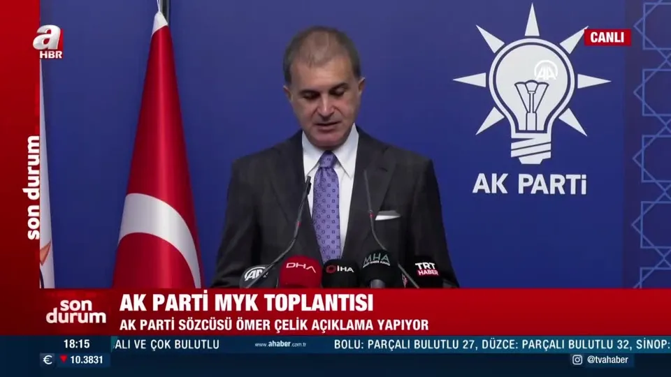 Ömer Çelik’ten MYK toplantısı sonrasında önemli açıklamalar