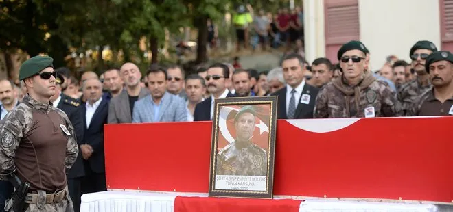 Şehit Özel Harekat Şube Müdürü Tufan Kansuva için Mardin’de tören düzenlendi