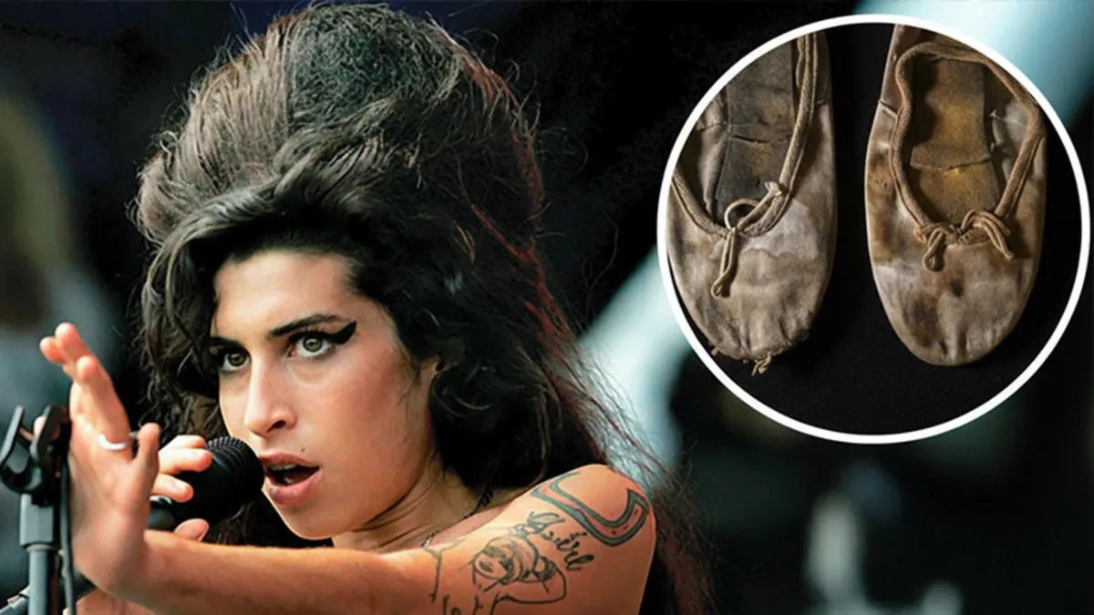 Kanlı pabuçların hikayesi: Amy Winehouse'un ikonik eşyaları Türk koleksiyonerde
