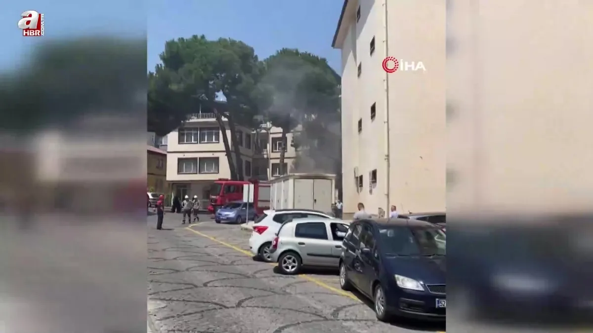 Trafo patladı! Çevrede panik yaşandı