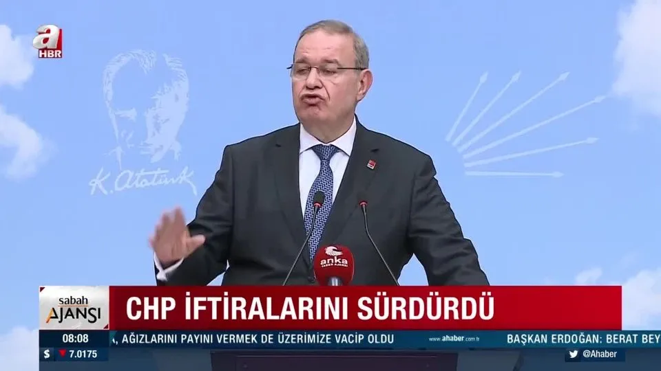 CHP iftiralarını sürdürdü! CHP sözcüsü Faik Öztrak PKK demedi devleti suçladı