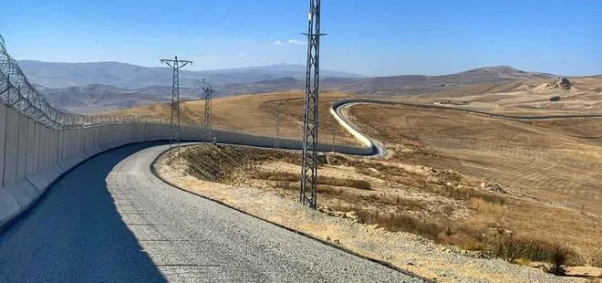 Son dakika: Ağrı-İran sınırındaki 81 kilometrelik güvenlik duvarı tamamlandı