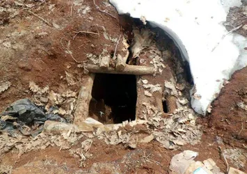 Bingöl'de teröristlere ait iki sığınak bulundu