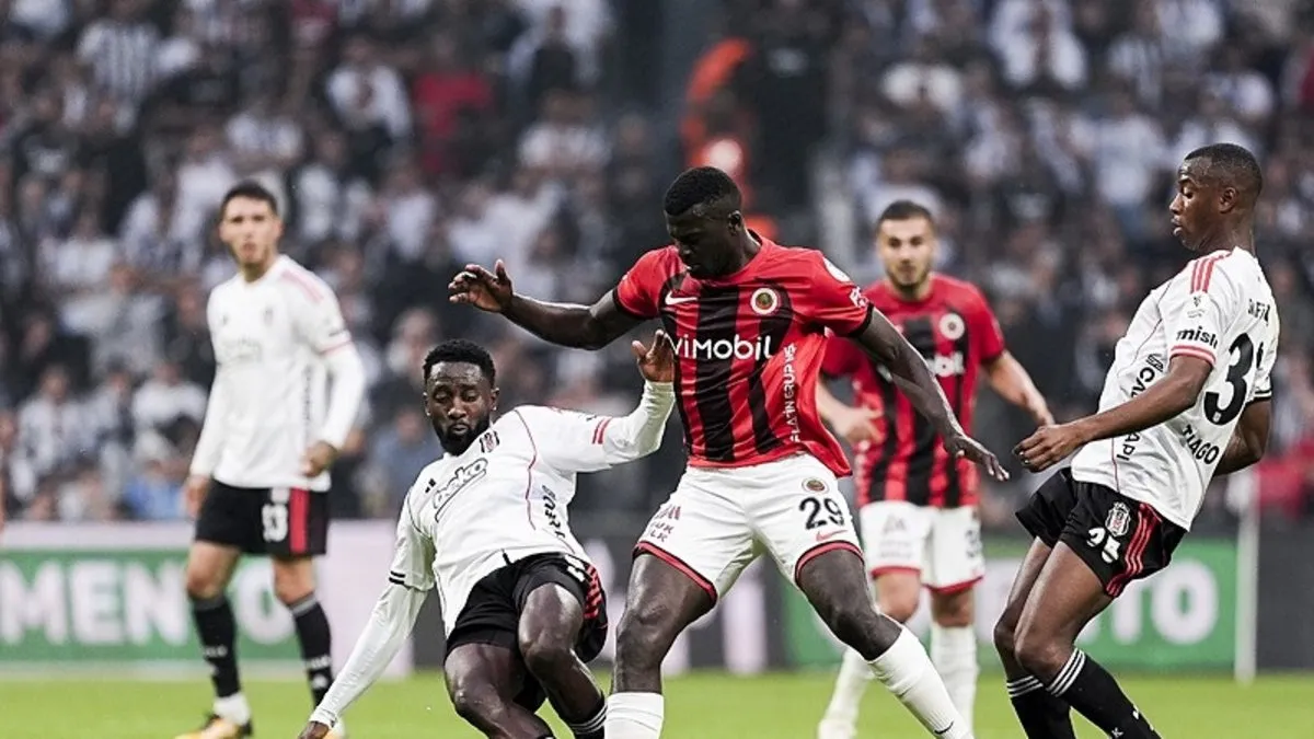 Beşiktaş evinde yara aldı! Siyah-beyazlılar Gençlerbirliği'ne mağlup oldu