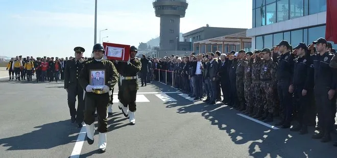 Afrin şehidi Uzman Çavuş Taner Kart’ın cenazesi Ordu’ya getirildi