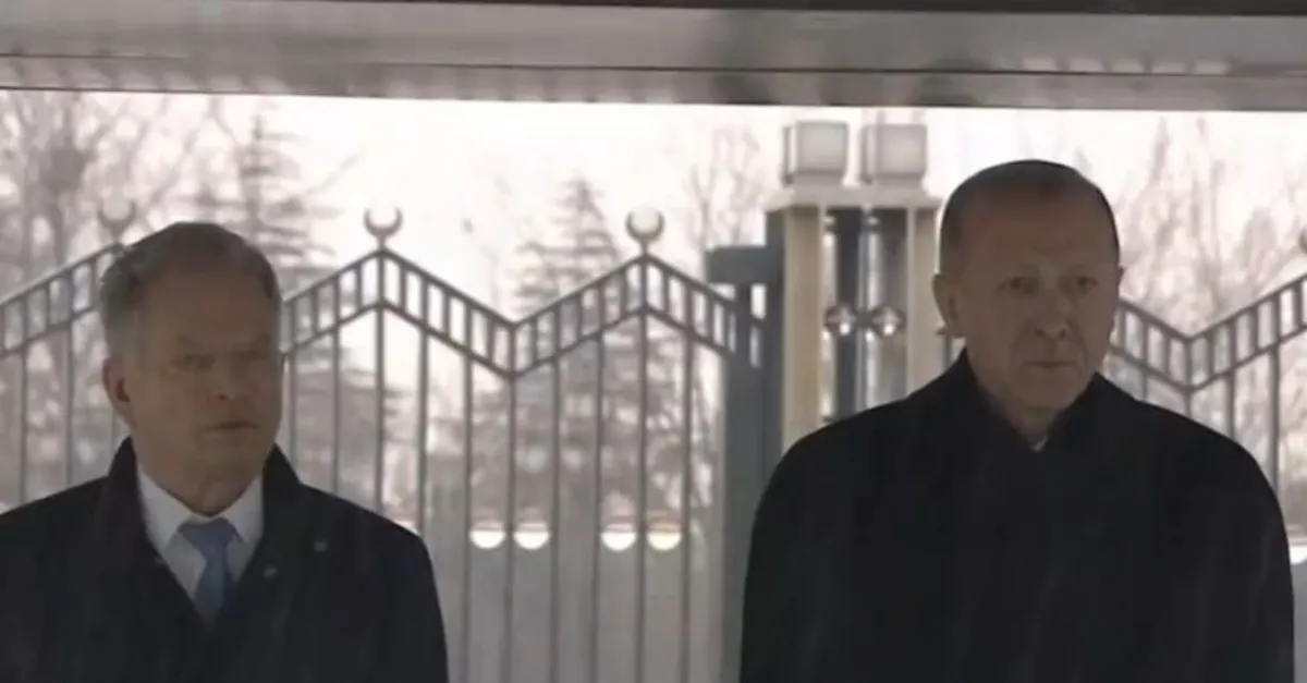 Finlandiya Cumhurbaşkanı Ankara'da