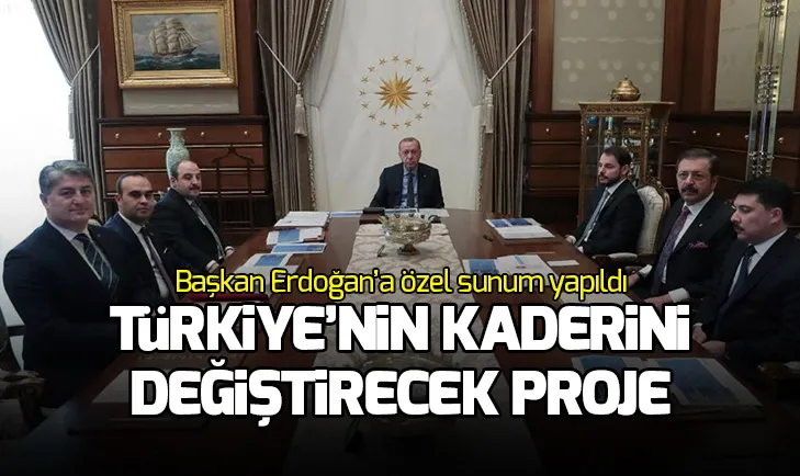 TOBB, yerli otomobilin projesiyle ilgili Başkan Erdoğana sunum yaptı