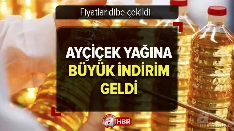 FİYATLAR DİBE ÇEKİLDİ! 2-3,4-5 litre yağlar o markette... Ayçiçek yağı fiyatı hiç bu kadar inmemişti! 1