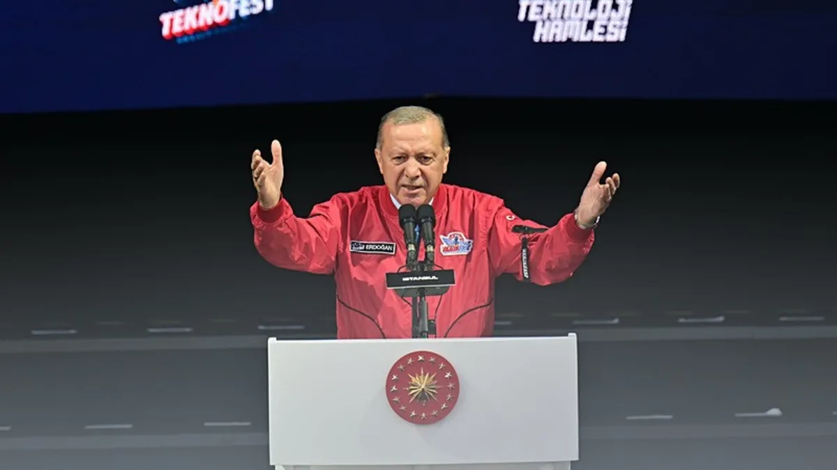 Başkan Erdoğan'dan TEKNOFEST 2025'te soykırımcı Netanyahu'ya Siloam yanıtı: Değil kitabeyi Kudüs'ün tek bir çakıl taşını dahi vermeyiz