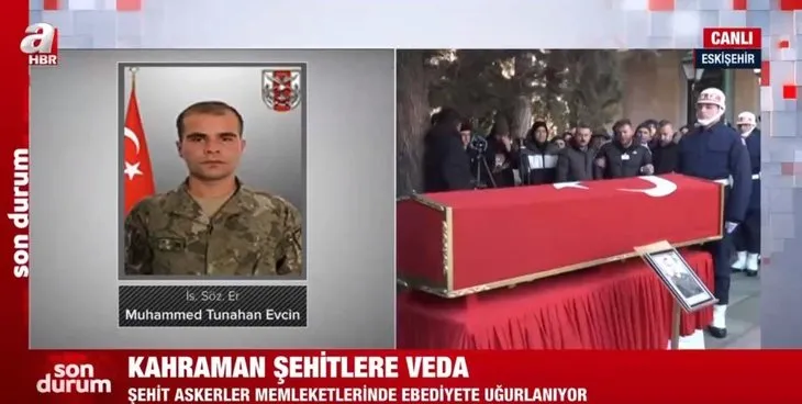 Türkiye şehitlerini uğurluyor! Tabutunun başında gözyaşları sel oldu | Bu acıya yürek dayanmaz