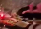 Skandal görüntüler! TLyi ateşe verip...