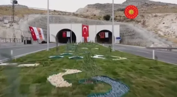 Hasankeyf-Gercüş Tüneli açıldı! Başkan Recep Tayyip Erdoğan: Dünyanın önünde kriz varken biz gözümüzü büyümeye dikiyoruz