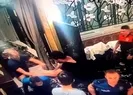 Polislere saldıran oyuncunun görüntüleri ortaya çıktı