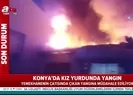Kız öğrenci yurdunda yangın!