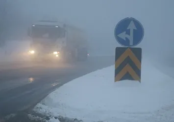 Bolu Dağı'nda görüş mesafesi 20 metreye düştü