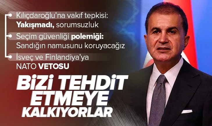 Son dakika | AK Parti’de kritik MYK toplantısı sona erdi! Sözcü Ömer Çelik’ten önemli açıklamalarda bulundu