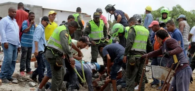 Kolombiya’da bina çöktü! Ölü sayısı yükseliyor