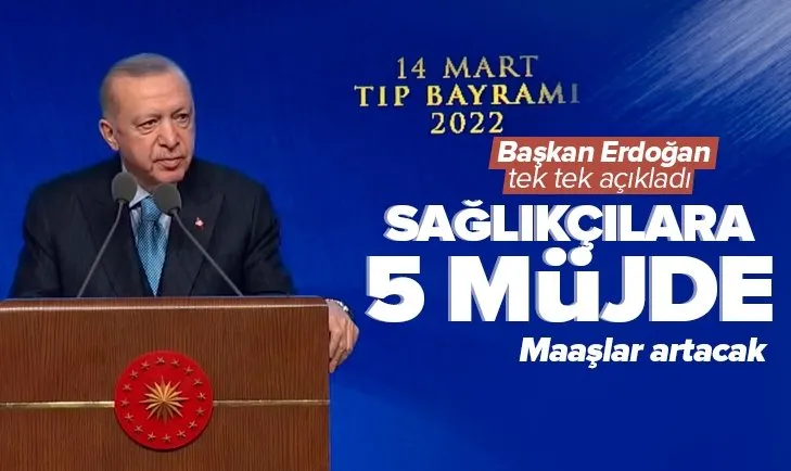 Başkan Erdoğan sağlıkçıların temel ve ek ödemelerine yapılacak zamları açıkladı! Sağlıkçıya şiddete daha ağır cezalar geliyor