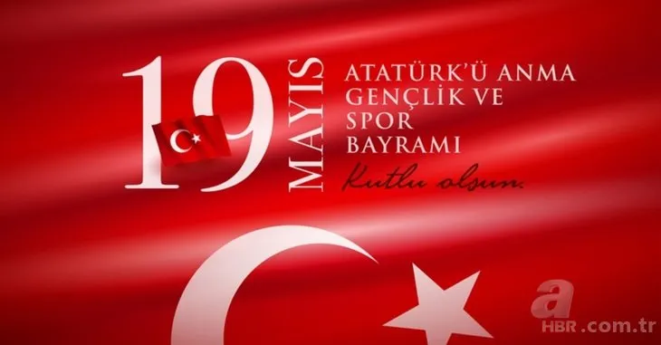 19 MAYIS RESİMLİ KUTLAMA MESAJLARI: Türk bayraklı, Atatürk resimli 19 Mayıs kutlama mesajları! Instagram story, Facebook, Twitter 19 Mayıs paylaşımları...