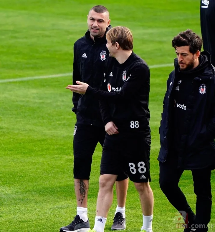 Beşiktaş’ın yeni transferi ilk idmanına çıktı