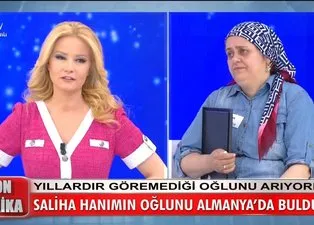 Müge Anlı’da 40 yıllık hasret son buldu! Saliha Barutçu'nun yıllardır görmediği oğlu Zülfikar Şah Yılmaz bulundu