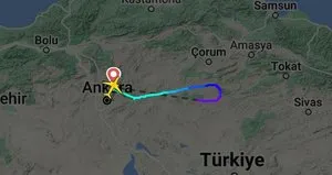 Uçakta bomba ihbarı! Büyük panik yaşandı