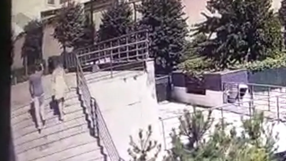 Kiralık ev bakmaya giderken korkunç ölüm! O anlar saniye saniye kamerada