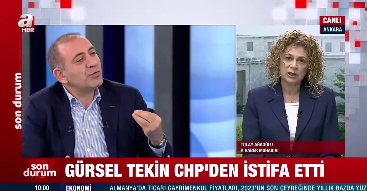 Gürsel Tekin CHP'den istifa etti