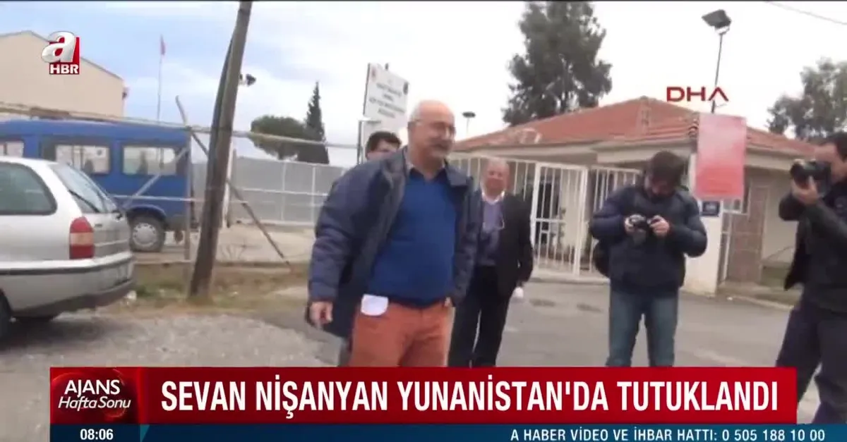 Sevan Nişanyan Yunanistan'da tutuklandı