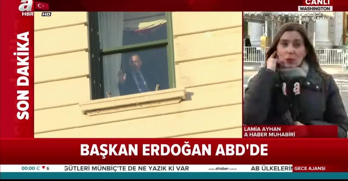 Başkan Recep Tayyip Erdoğan ABD'de