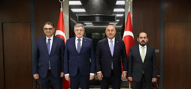 Son dakika | Dışişleri Bakanı Mevlüt Çavuşoğlu Suriyeli muhalif liderlerle görüştü!