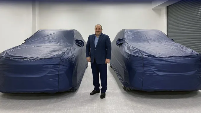 Yerli otomobilden yeni fotoğraf! Kaportası ortaya çıktı...