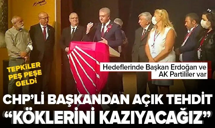 CHP Etimesgut İlçe Başkanı Cemal Emir’den Başkan Erdoğan ve AK Partililere haddi aşan ifadeler: Bunların kökünü kazıyacağız