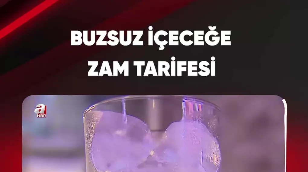 BUZSUZ İÇECEĞE ZAM TARİFESİ