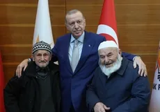 Başkan Erdoğan vatandaşlarla sohbet etti