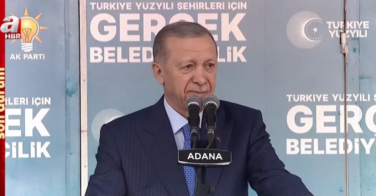 Başkan Erdoğan'dan Adana'da önemli açıklamalar! CHP'ye çok sert sözler: Birbirlerinin kuyusunu kazıyorlar