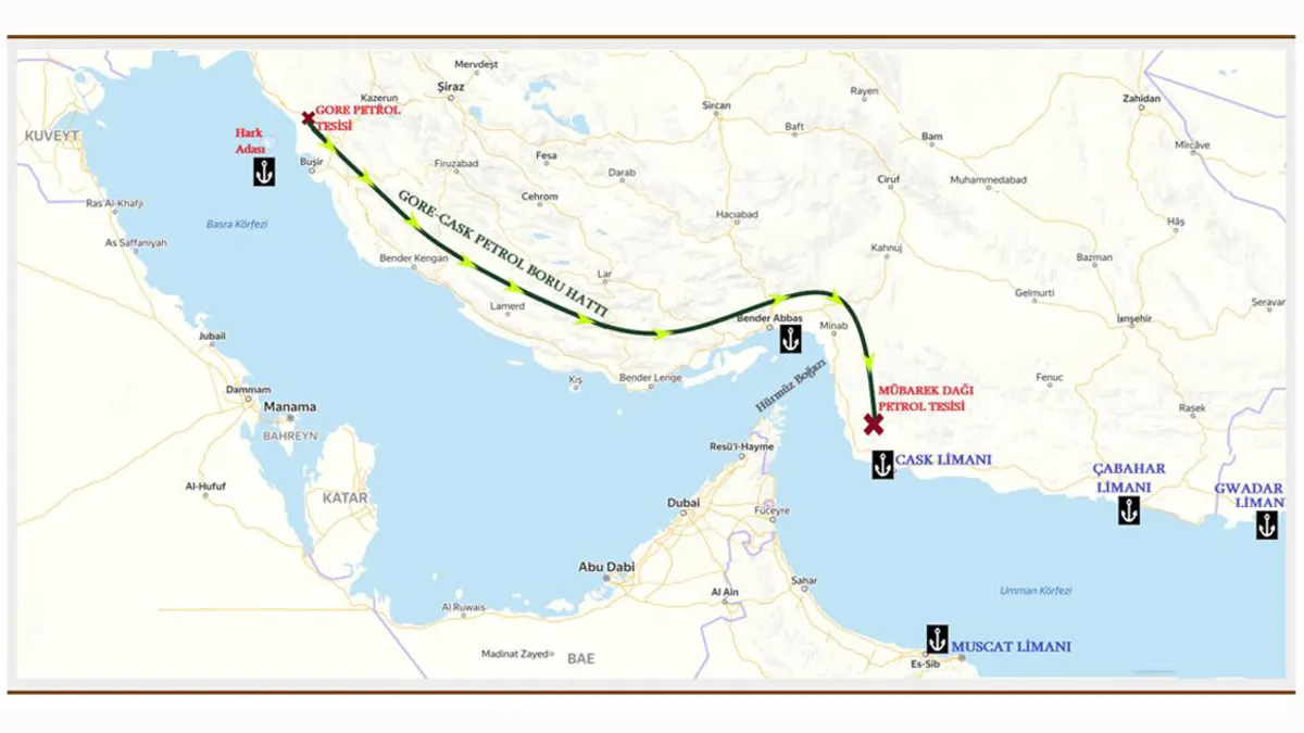 ABD'nin Hürmüz Boğazı ablukasına karşı İran'ın kritik kozu: Jask boru hattı