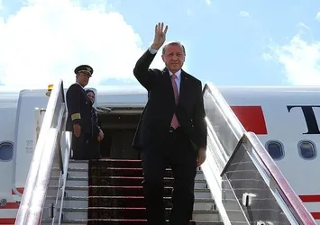 Başkan Erdoğan Azerbaycan'a gitti