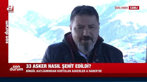 33 askerin şehit edildiği katliamdan sağ kurtulan askerler A Haber’e konuştu: O zaman Süleyman Soylu olsaydı...