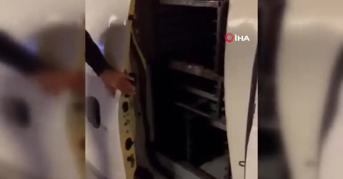 Tatlı tepsisinden çıkan şoke etti!