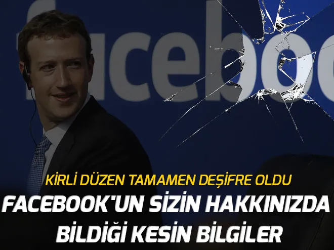 Facebookun sizin hakkınızda bildiği kesin bilgiler
