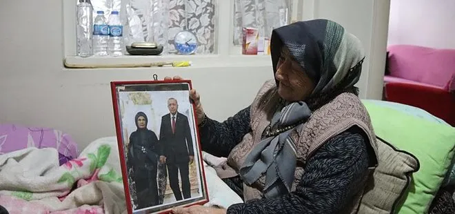 Her şey rüya ile başladı! 92 yaşındaki Latife teyze Başkan Erdoğan sevgisini manilere döktü