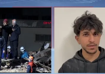 Binayı tahliye eden o kahraman A Haber’de: En son ben çıktım!