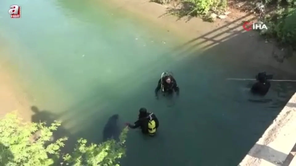 Adana’da sulama kanalında can pazarı