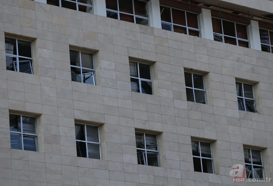 ATSO binası otoparkındaki patlamadan fotoğraflar 4