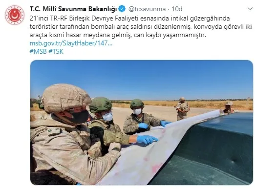 Son dakika: İdlib’de Rus-Türk ortak devriyesine saldırı düzenlendi