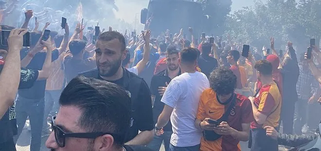 Galatasaray kafilesi Konya’ya gitti