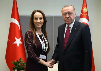 Başkan Erdoğan, Barron'u kabul etti